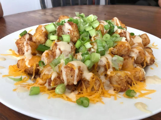 Bacon Aioli n Scallion Tater Tots