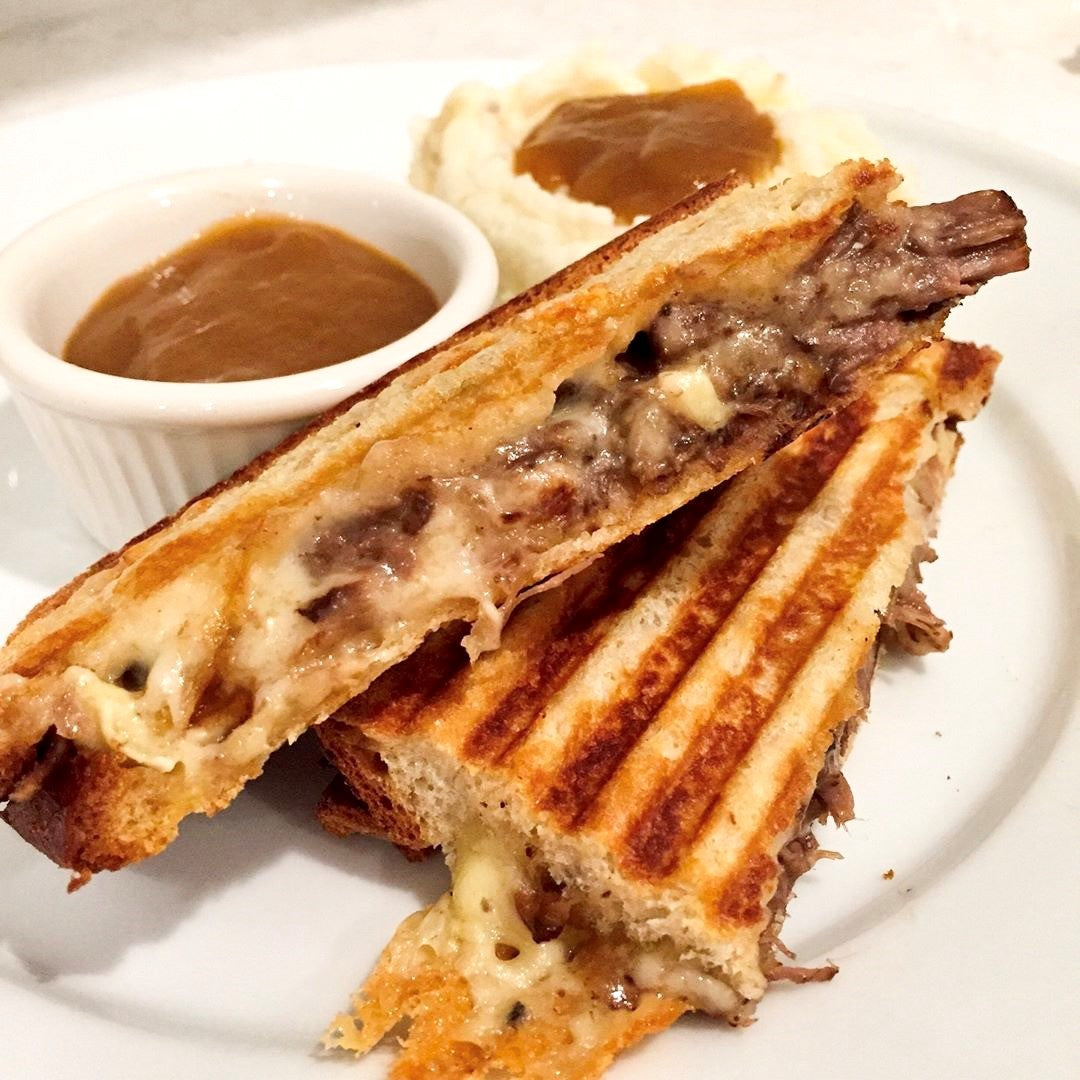 Pot Roast Grilled Cheese