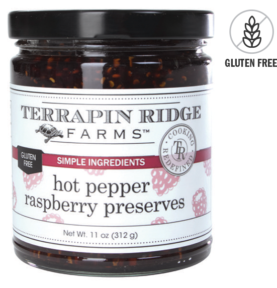 Hot Pepper Raspberry Brownie Torte