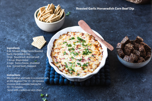 Cheesy Corned Beef Dip