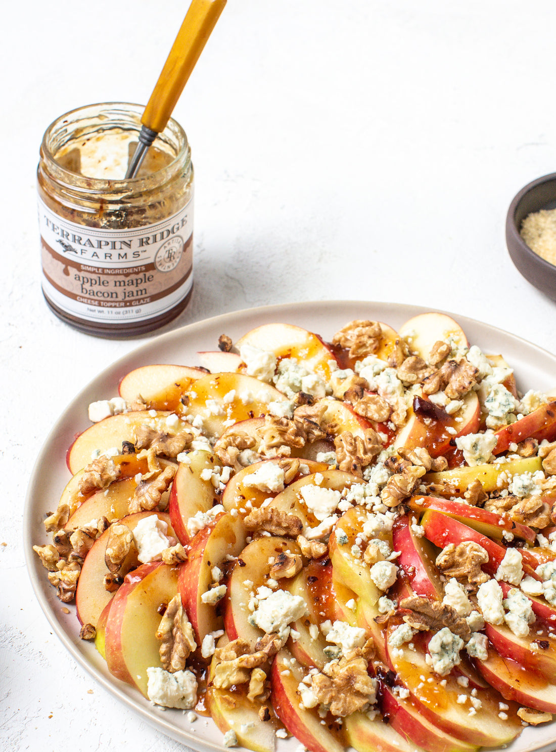 Apple Maple Bacon Jam Nachos