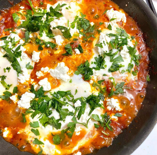 Sriracha Goat Cheese Shakshuka