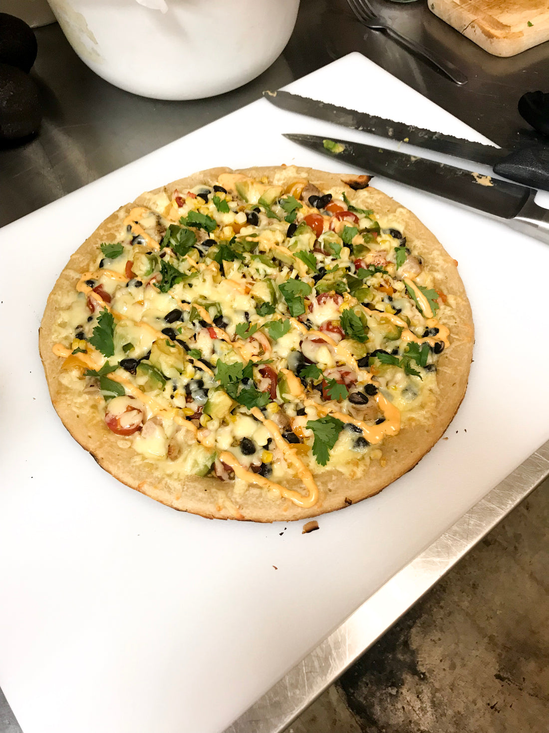 Buffalo Ranch Pizza