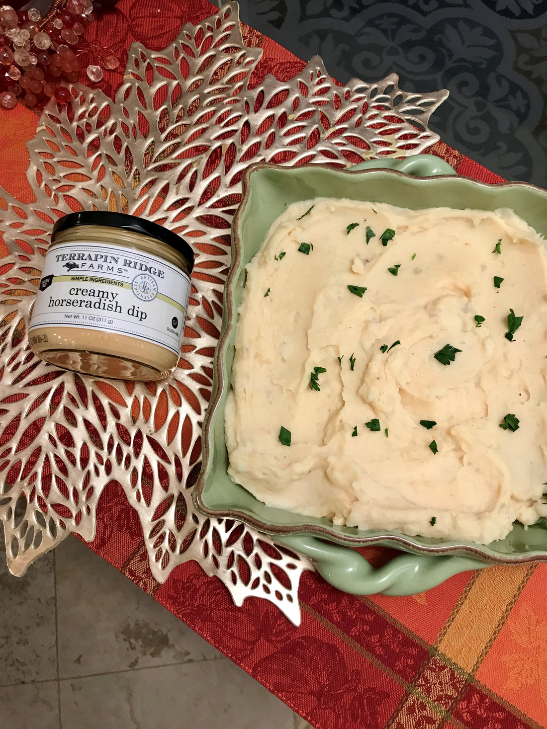 Creamy Horseradish Mashed Potatoes