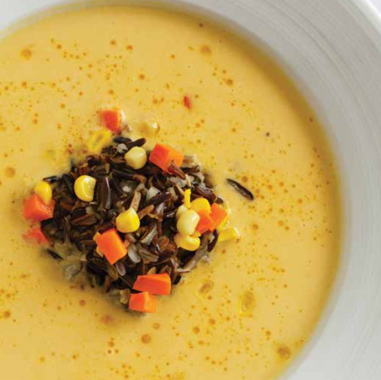 Bisque of Butternut Squash & Apple With Chipotle