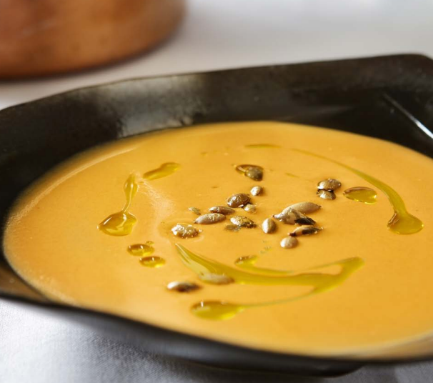 Butternut Squash Ancho Chile Bisque