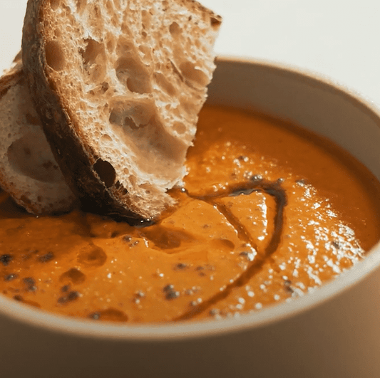 Pumpkin Soup from Scratch
