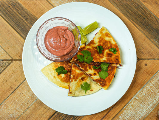 No. 46 Poblano & Black Bean Quesadilla