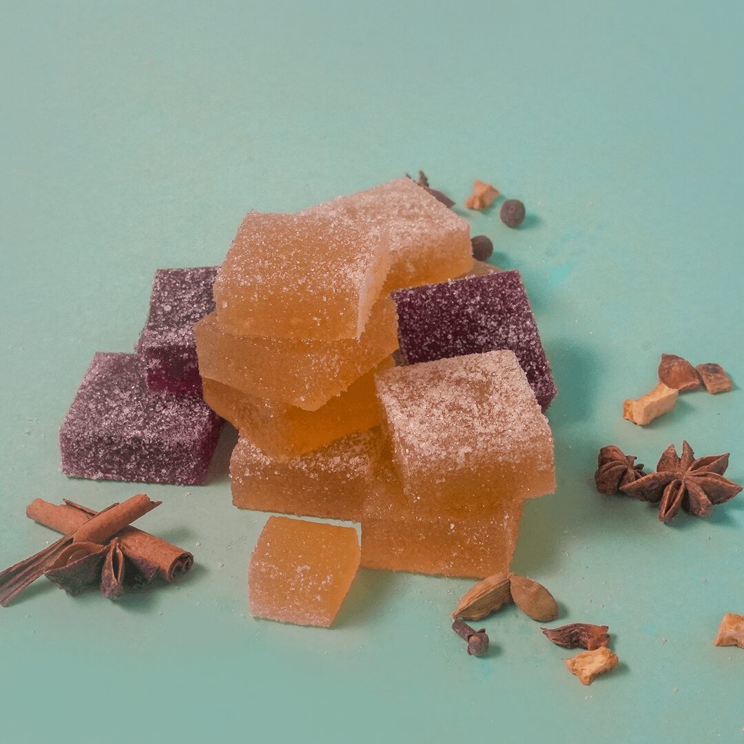 Mulled Wine Pate de Fruits