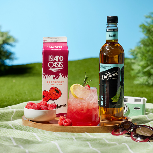 Raspberry Gin Spritz