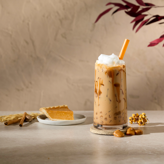 Pumpkin Chai Boba