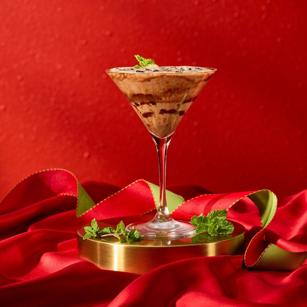 Minty Hazelnut Delight Martini